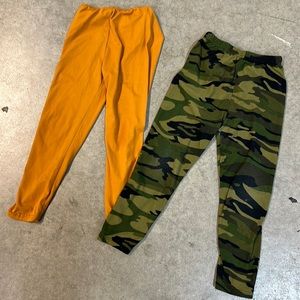 Super soft buttery girls leggings bundle size small